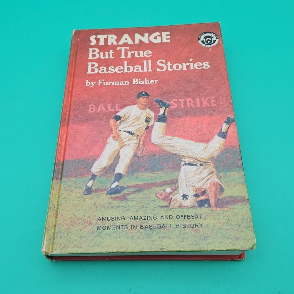 Strange‎ But True Baseball Stories Hardcover By Furman Bisher - 1966 HC 1st Ed.